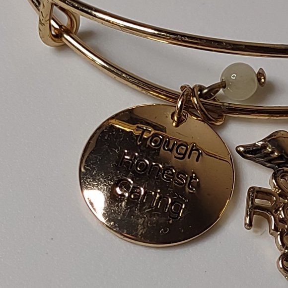Tough Honest Caring RN Charm Bracelet - Picture 2 of 9